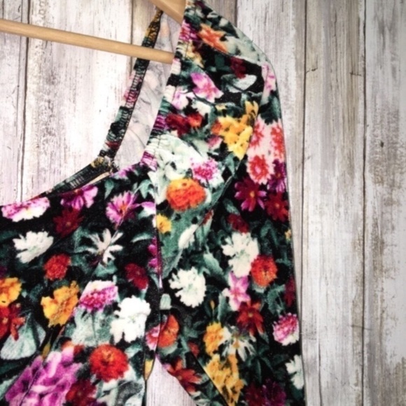 NWT Wild Fable Black Floral Dress - Picture 3 of 5